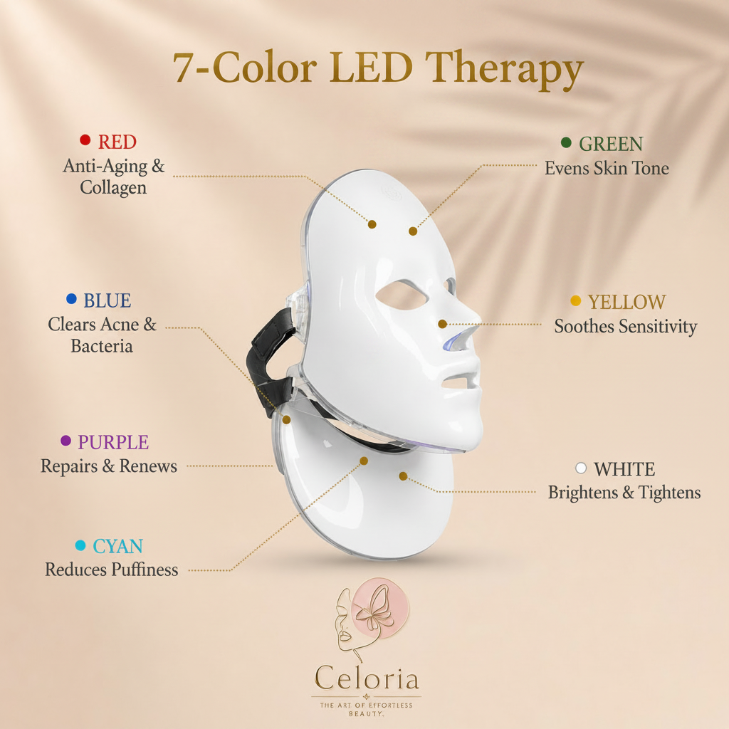 Celoria 7-Color LED Therapy Premium